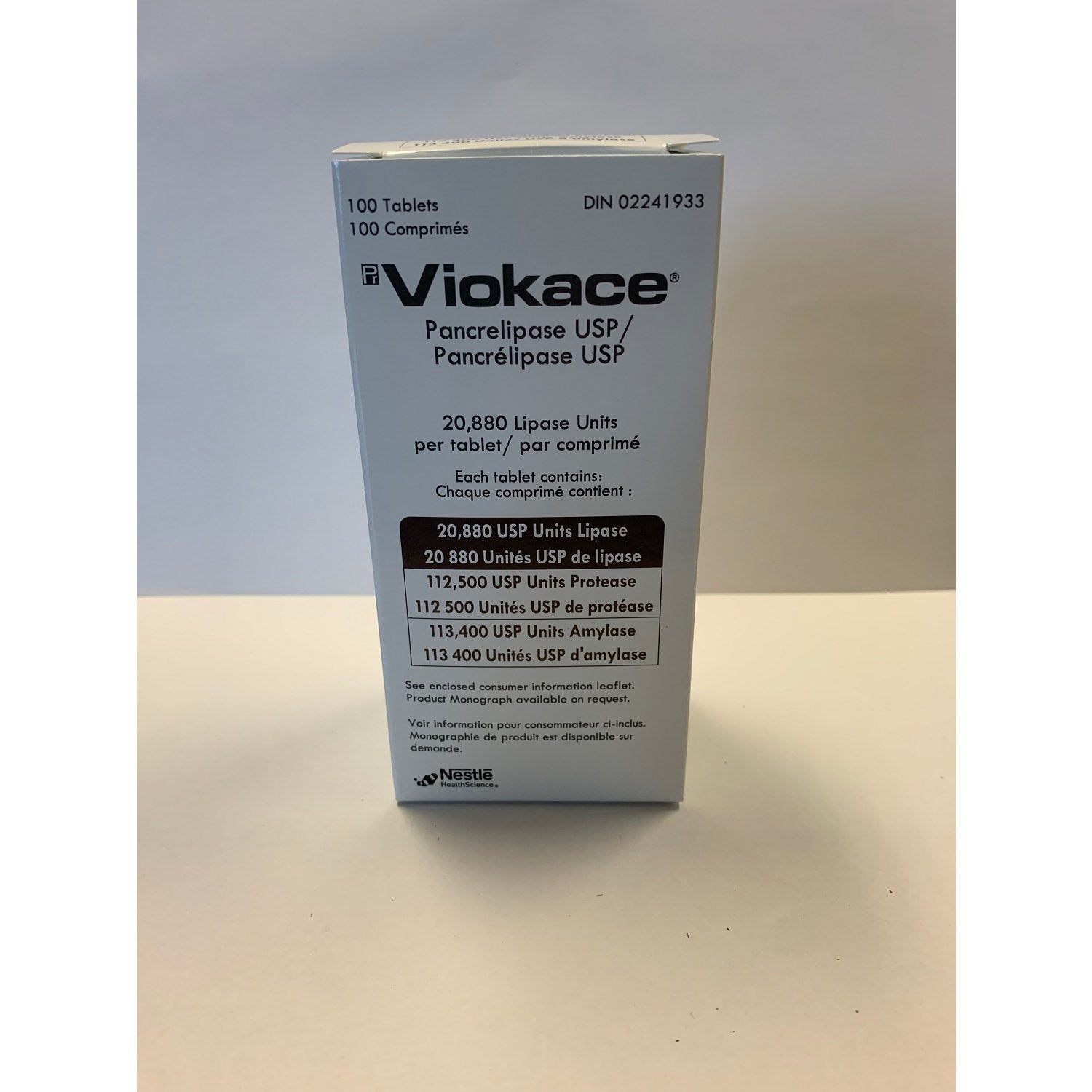 Viokace 20880 Units 100 Tab