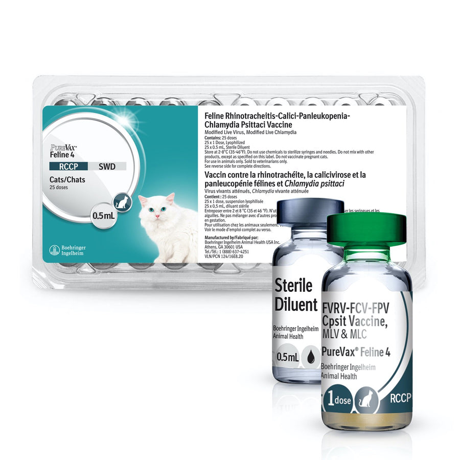 PureVax Feline 4 0.5 ml/Dose 25 x 0.5 ml
