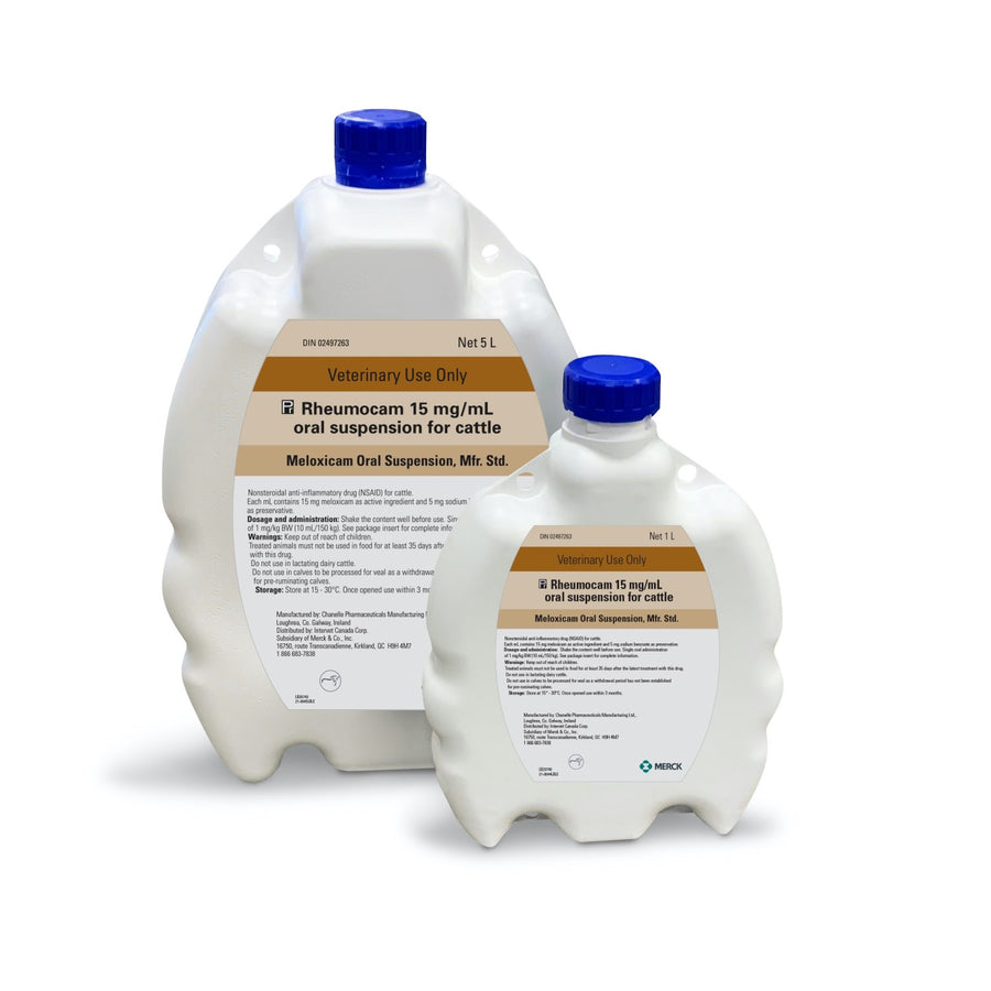 Rheumocam oral suspension for cattle 15 mg/ml 1 L