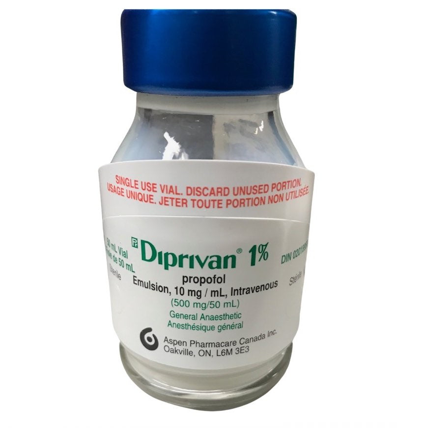 Diprivan injection 1 % 50 ml