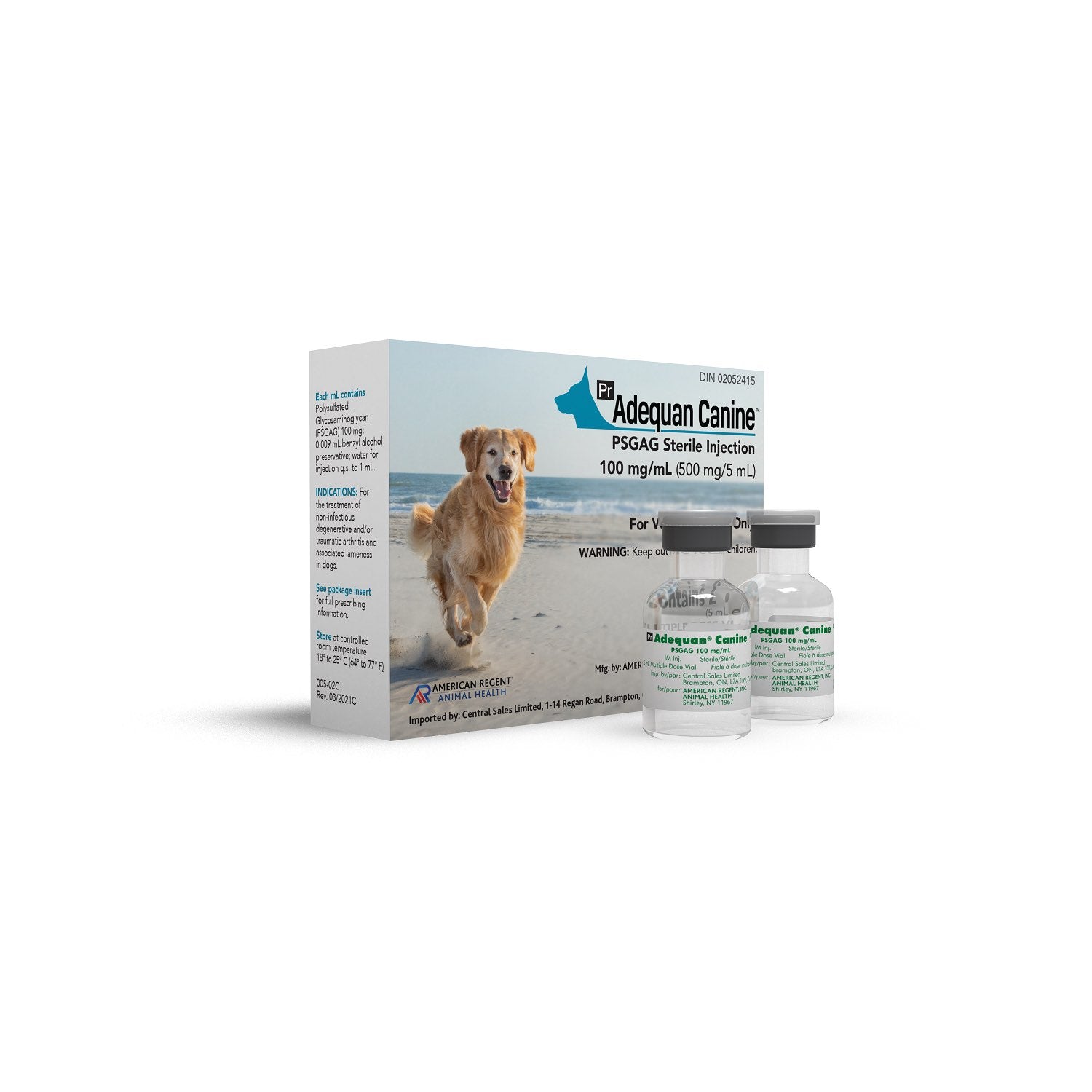 Adequan Canine 100 mg/ml 2 x 5 ml