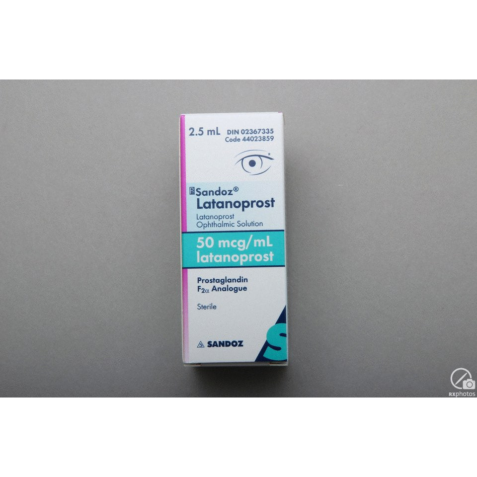 Latanoprost ophthalmic solution 50 mcg/ml 2.5 ml