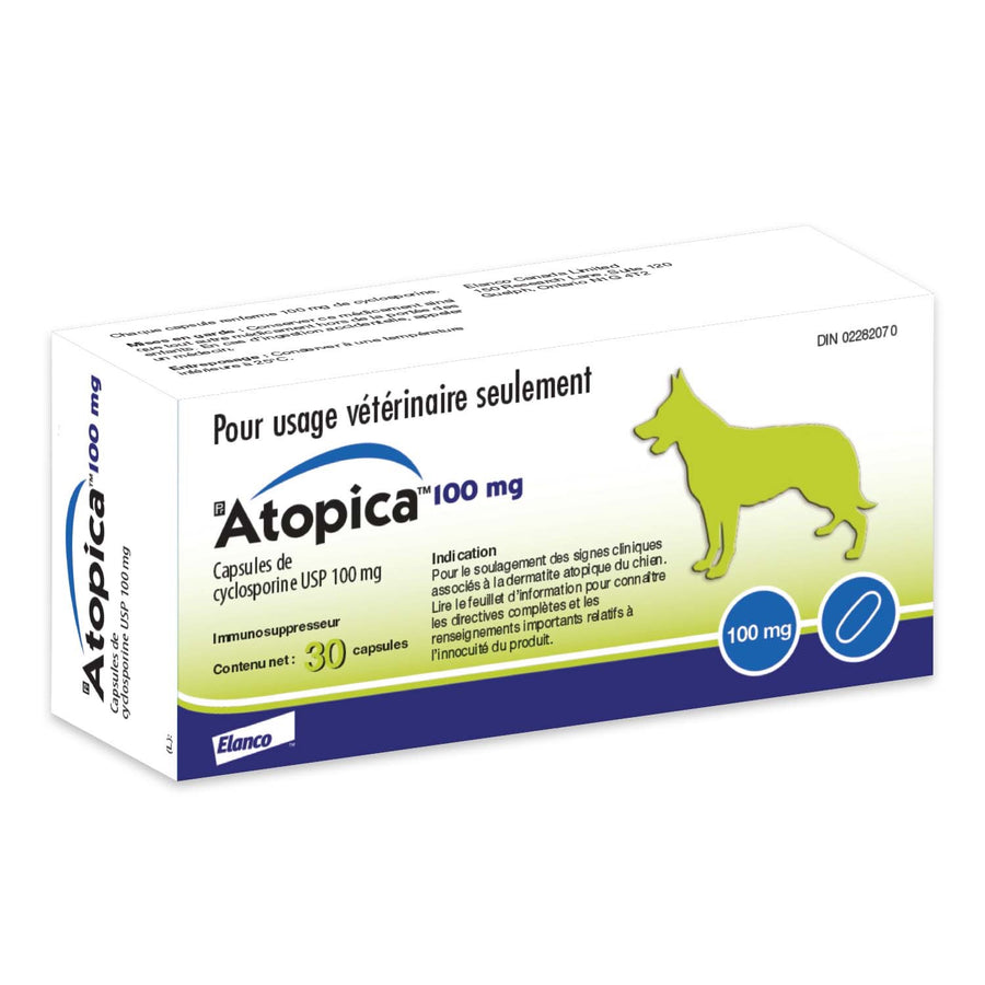 Atopica for Dogs 100 mg 30 Cap