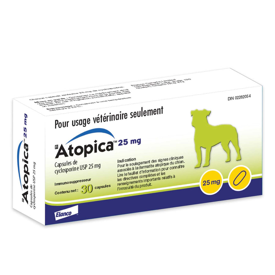 Atopica for Dogs 25 mg 30 Cap