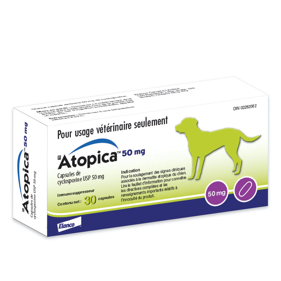 Atopica for Dogs 50 mg 30 Cap