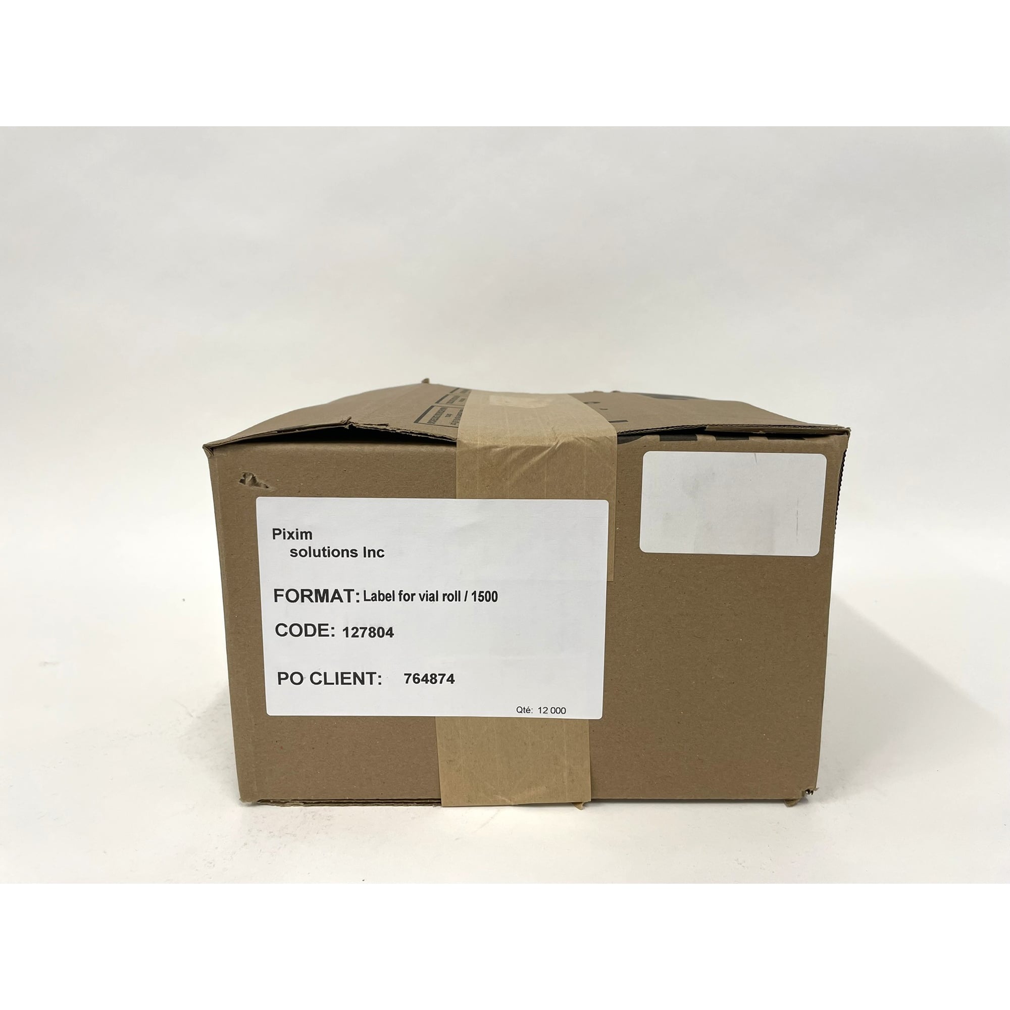 Labels for prescription vial for Zebra printer 8 x 1500 /Pack