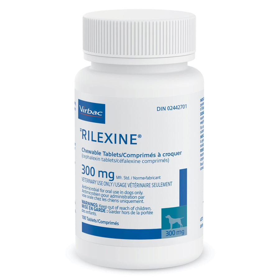 Rilexine 300 mg 100 Chewable Tablets