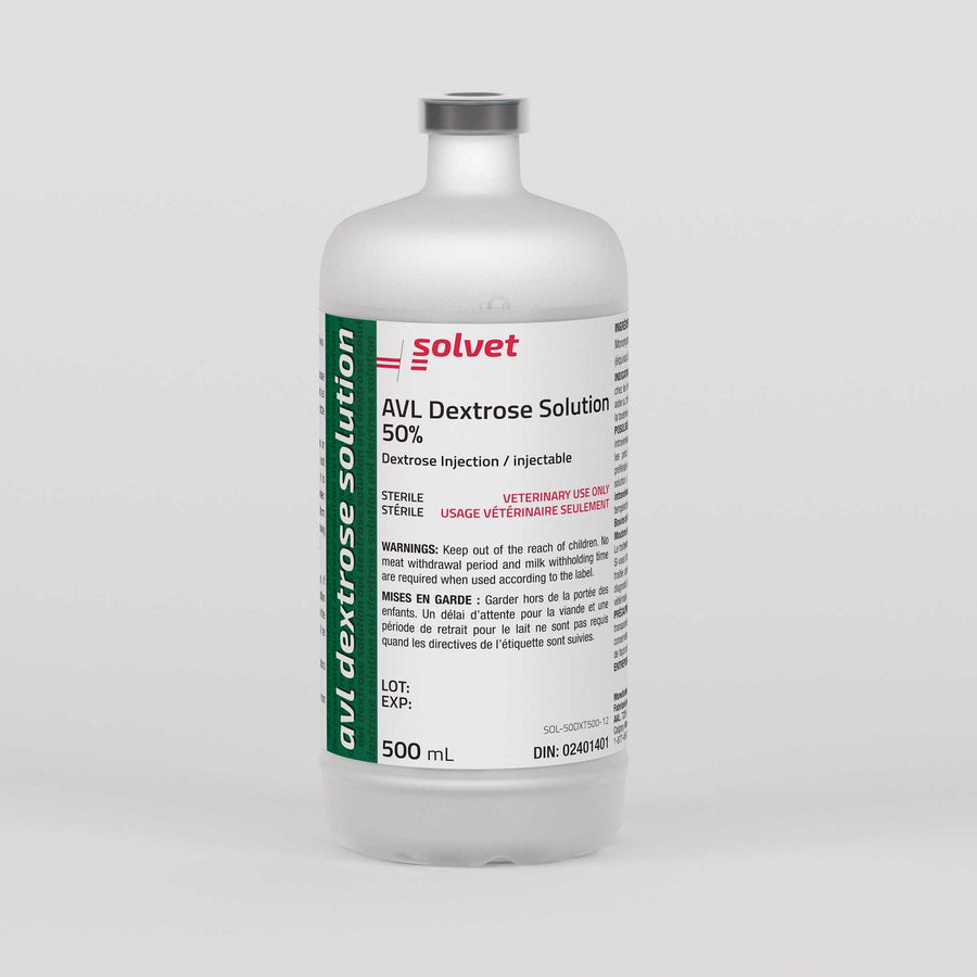 AVL dextrose solution 500 ml 50 %