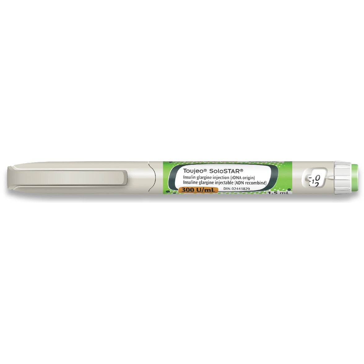 Prefilled pen Toujeo SoloSTAR 300 U/ml 1,5 cc 300 Units/ml 3 x 1.5 ml