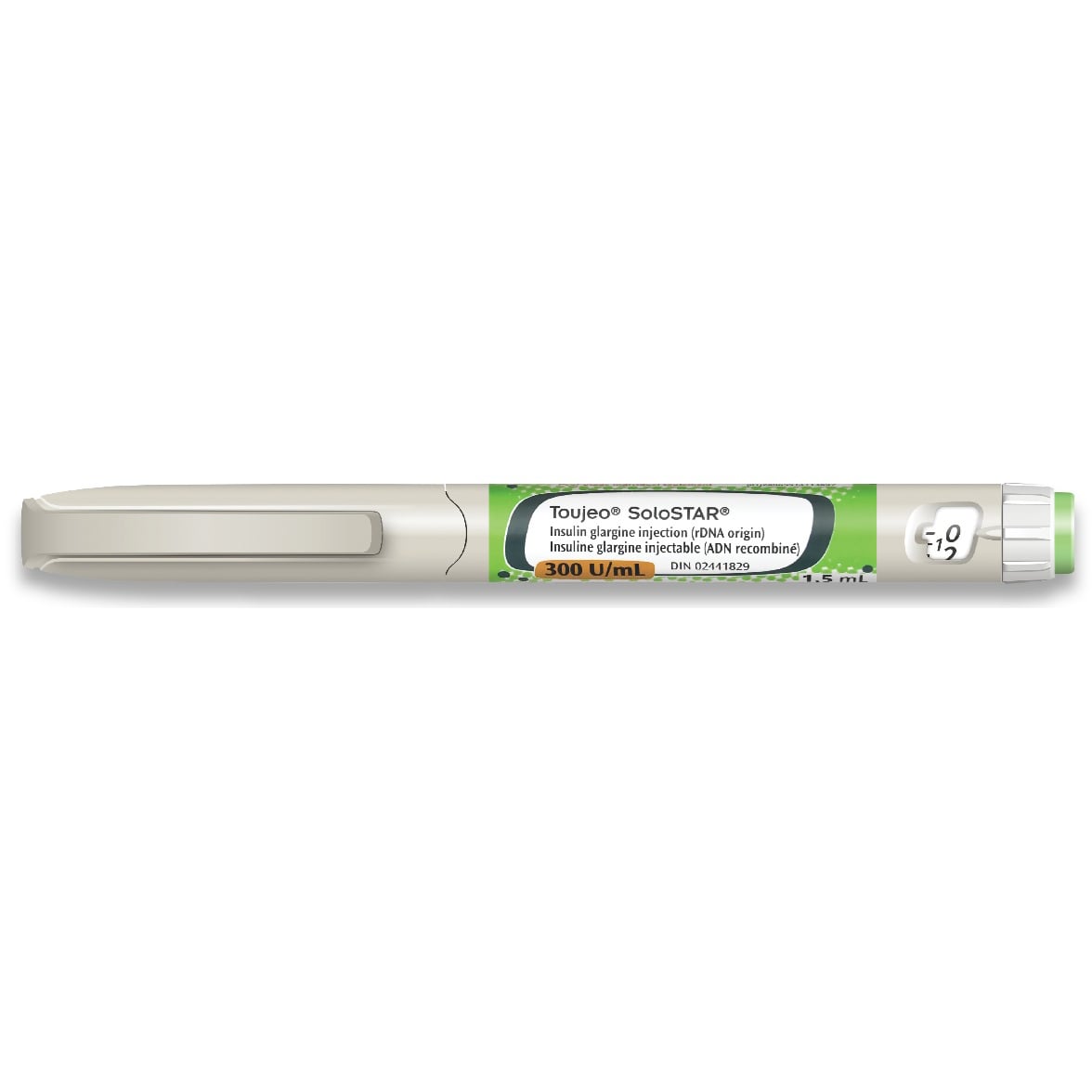 Prefilled pen Toujeo SoloSTAR 300 U/ml 1,5 cc 300 Units/ml 3 x 1.5 ml