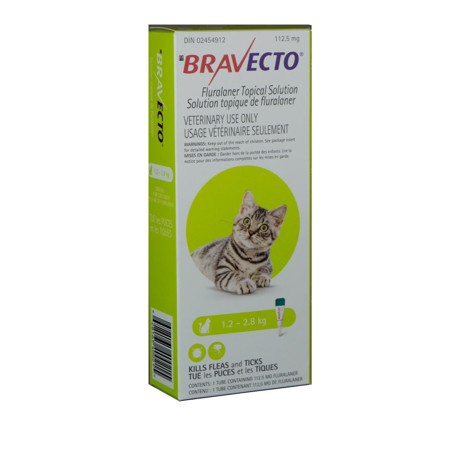Bravecto topical solution for cats Lime 1.2 - 2.8 kg 1 Applicator