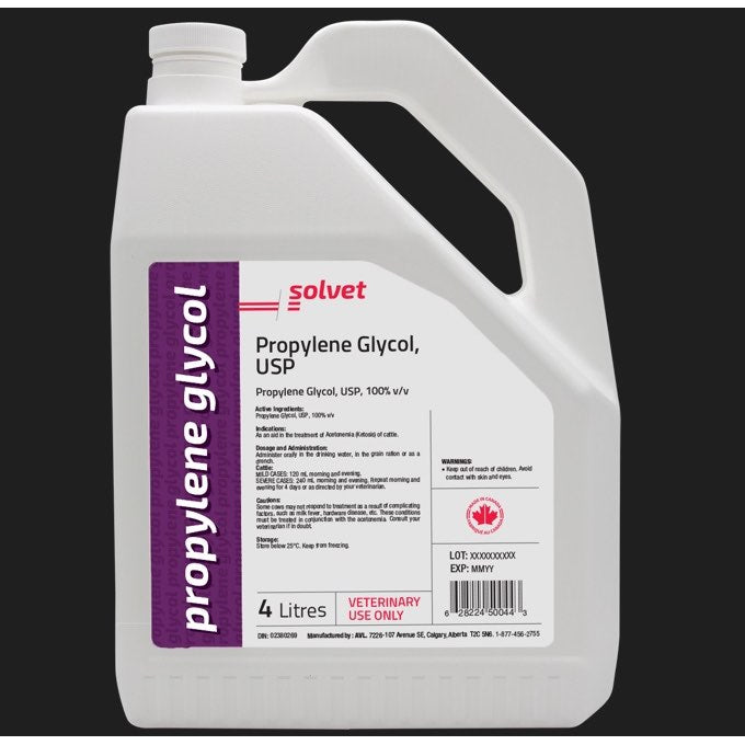 Propylene glycol USP 100 % V/V 4 L