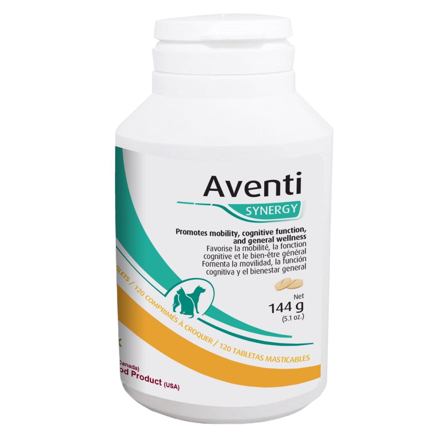 Aventi Synergy Original 120 Chewable Tablets