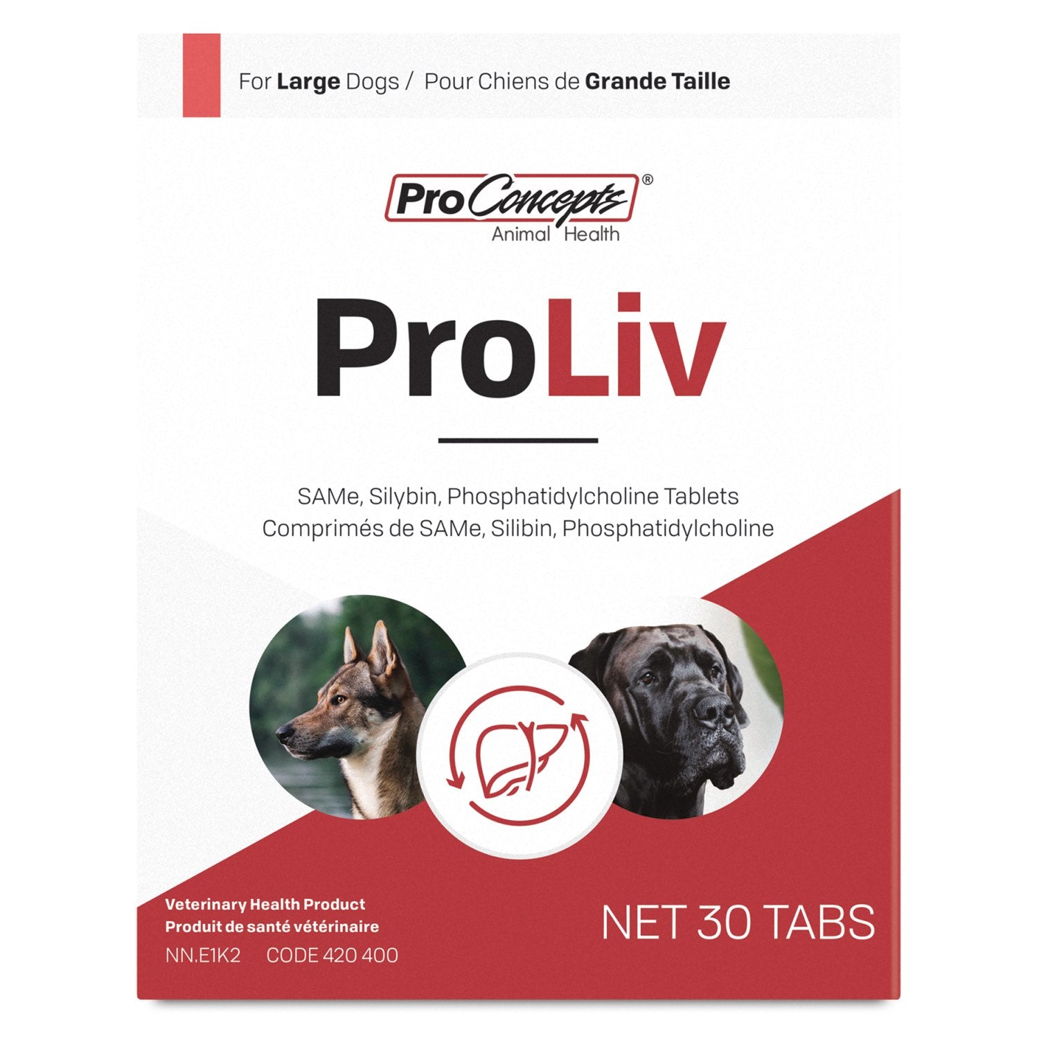 ProLiv for large dogs Original 30 Chewable Tablets