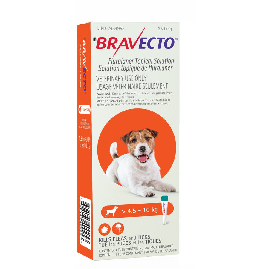 Bravecto topical solution for dogs Orange 4.6 - 10 kg 1 Applicator
