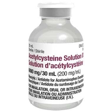 Acetylcysteine solution USP 200 mg/ml 30 ml