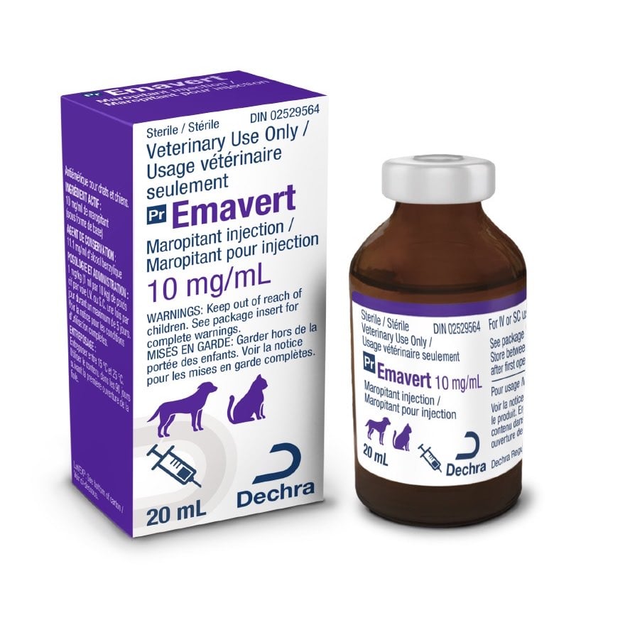 Emavert injection for cats and dogs 10 mg/ml 20 ml