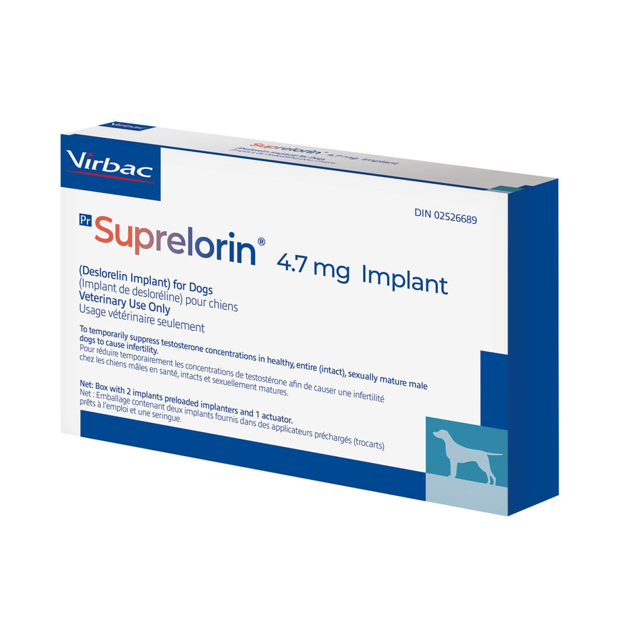 Suprelorin implant for dogs 4.7 mg Disc. - 2 /Pack