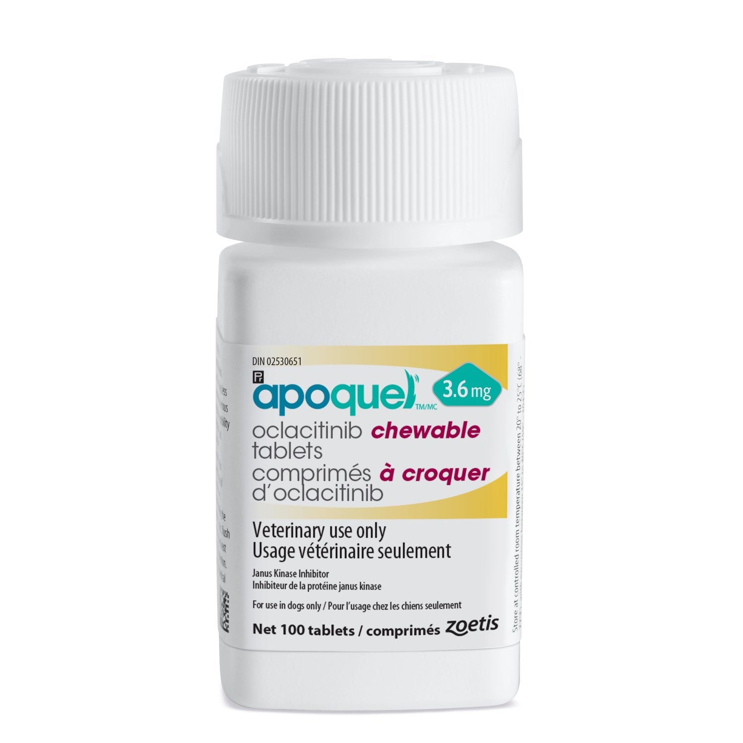 Apoquel chewable tablet for dogs 3.6 mg 100 Chewable Tablets
