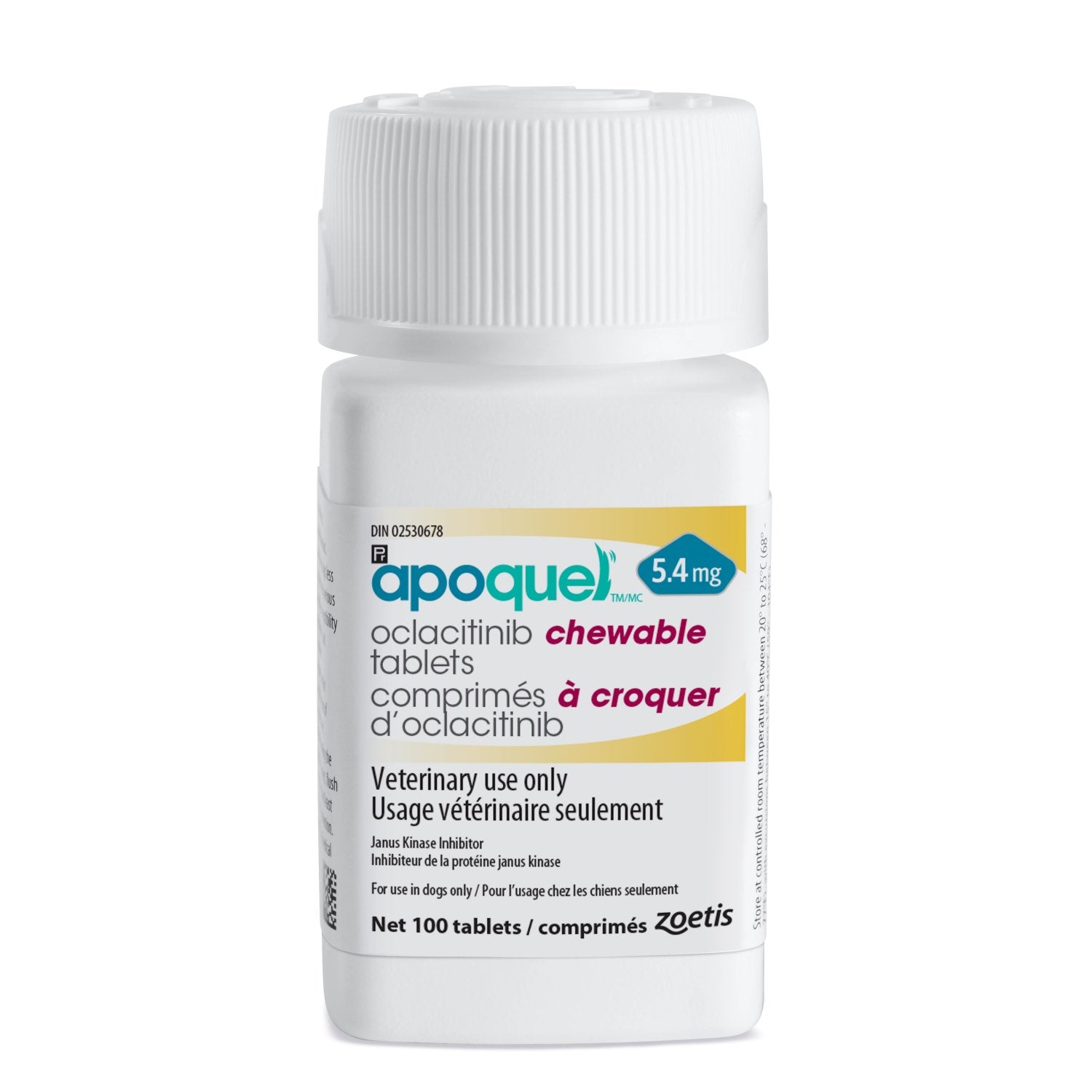 Apoquel chewable tablet for dogs 5.4 mg 100 Chewable Tablets