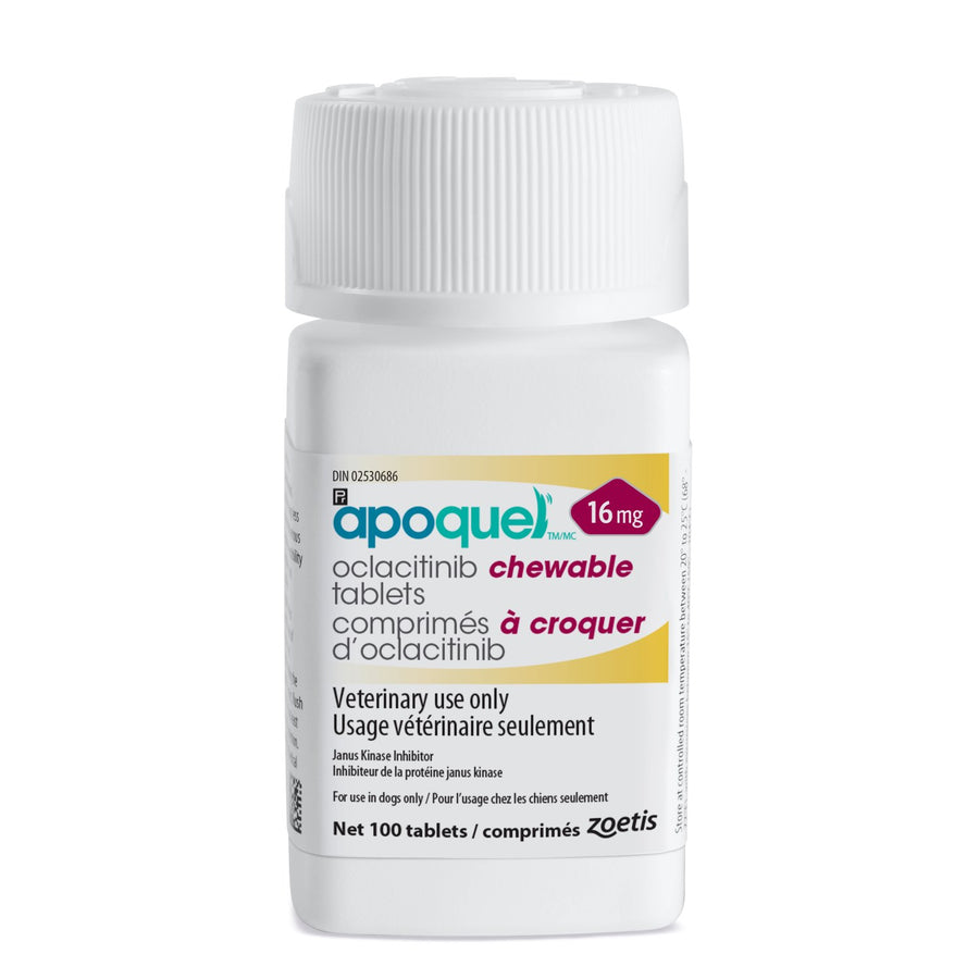 Apoquel chewable tablet for dogs 16 mg 100 Chewable Tablets