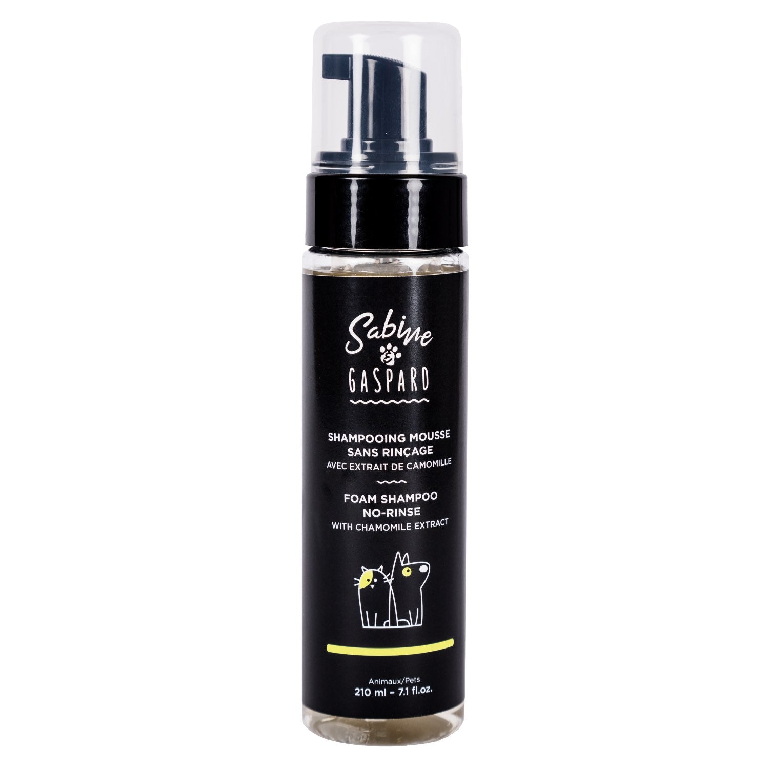 Shampoo foam no-rinse with chamomile 210 ml N/ A