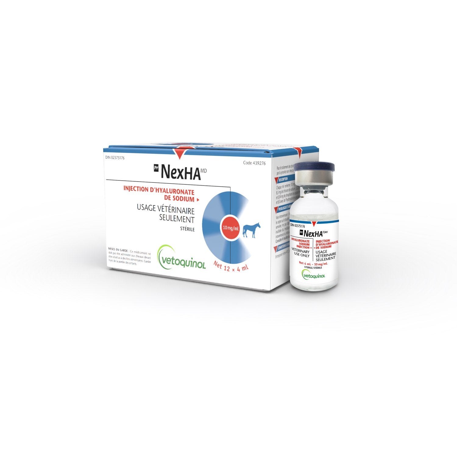 NexHA injection 10 mg/ml 12 x 4 ml