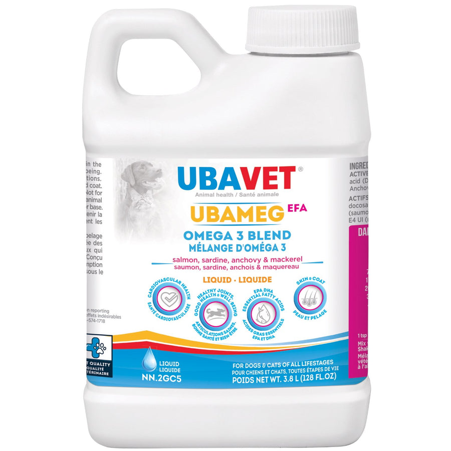 Ubameg EFA omega 3 four blend liquid Original 3.8 L