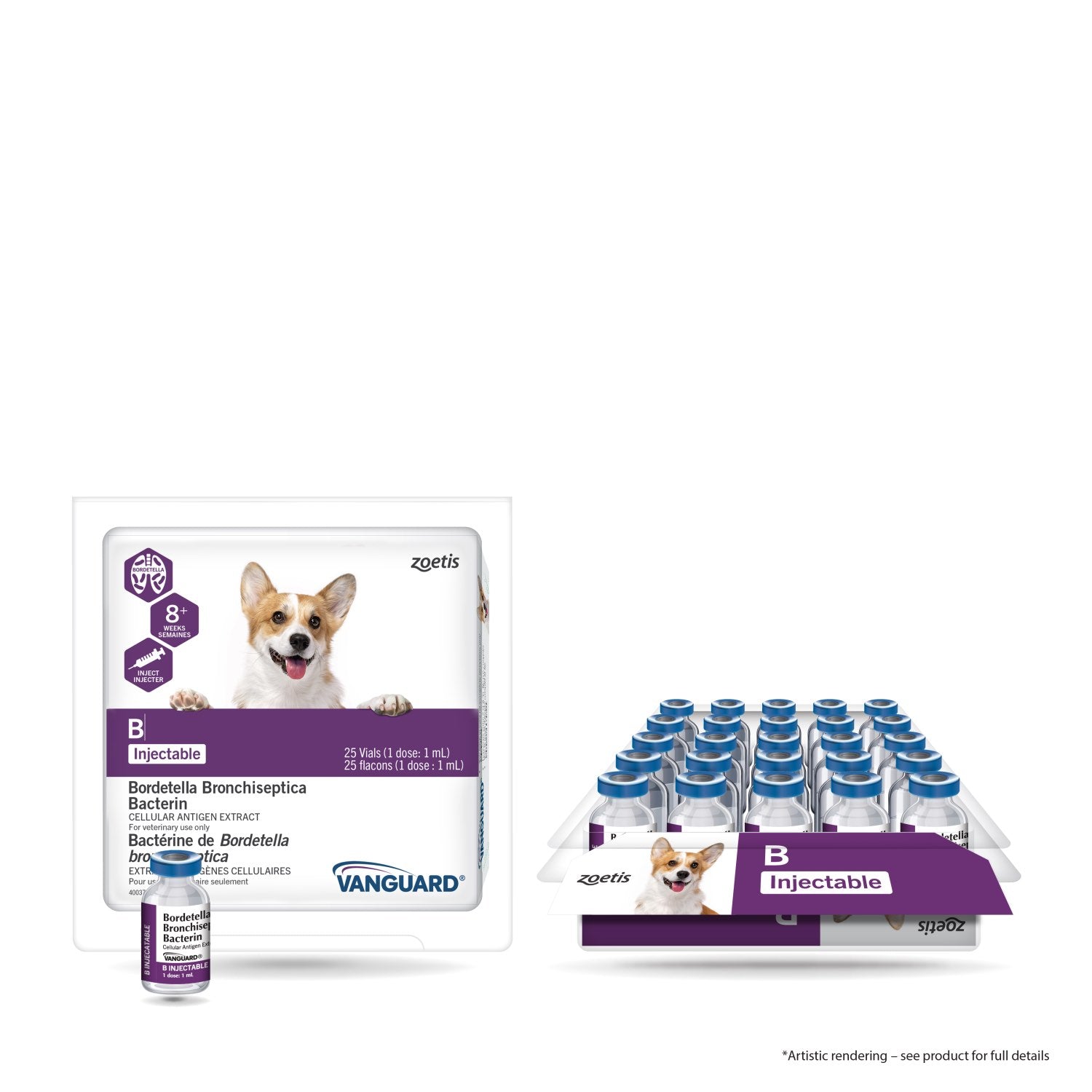 Vanguard B injectable 1 ml/Dose 25 x 1 ml