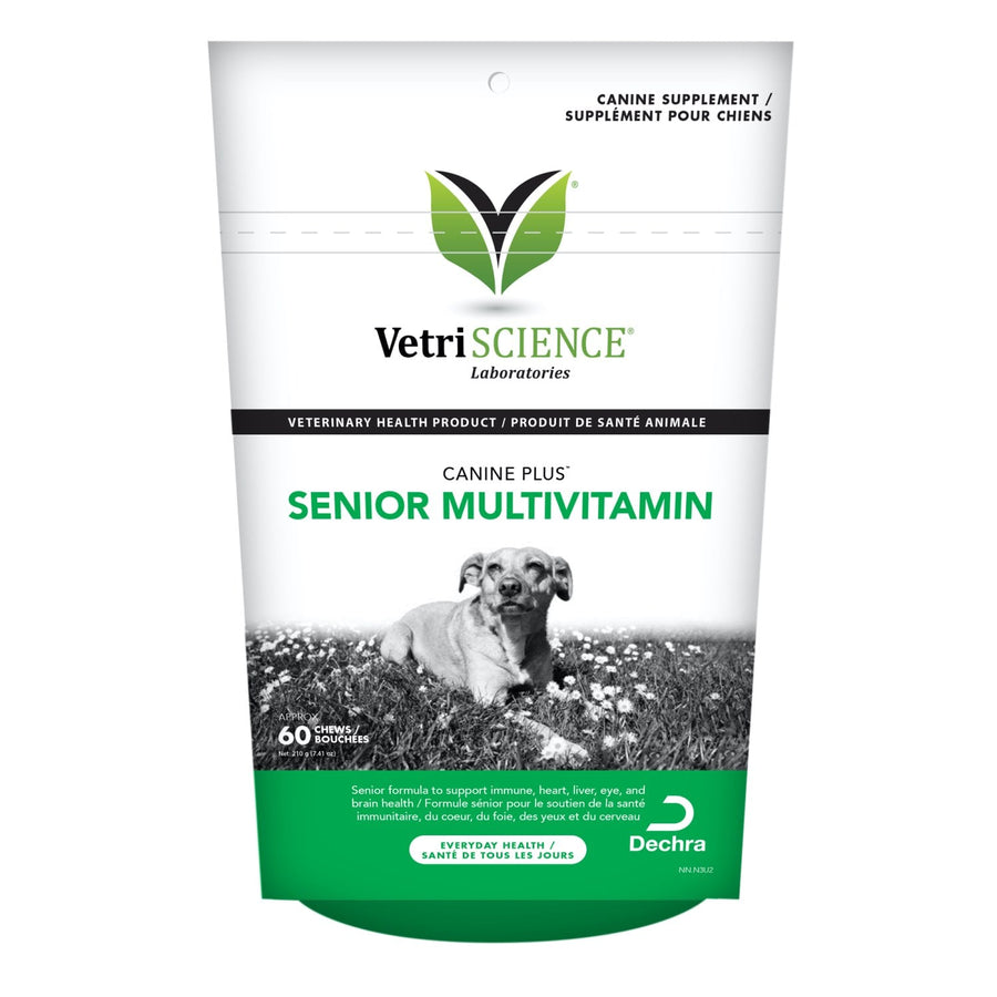 Canine Plus Senior Multivitamin chews Original 60 Chews