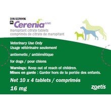 Cerenia tablets 16 mg 10 x 4 Tab