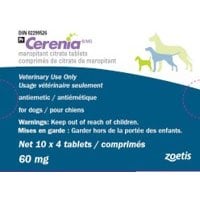 Cerenia tablets 60 mg 10 x 4 Tab