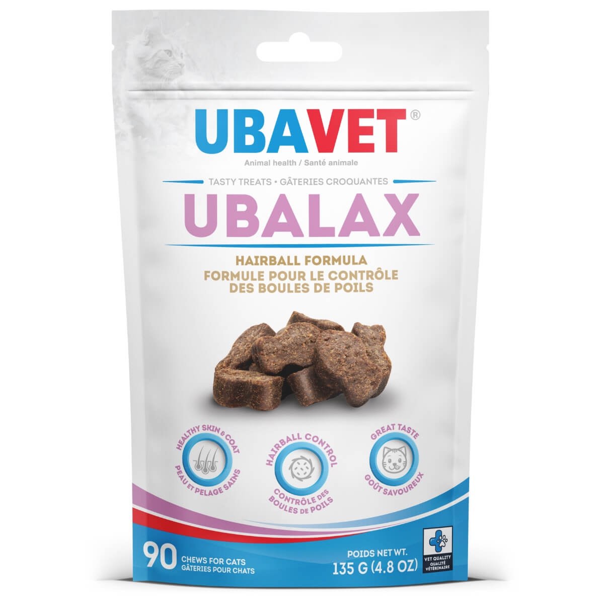 Ubalax hairball formula Chicken 90 Chewable Tablets