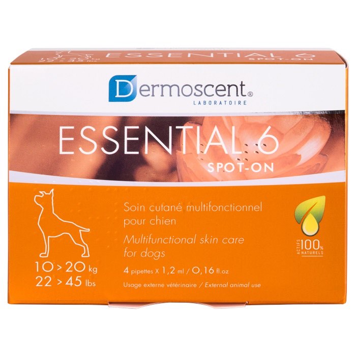 Essential 6 spot-on for dogs 4 x 1.2 ml 10 - 20 kg