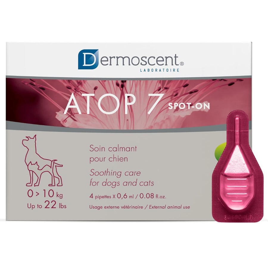 Atop 7 spot-on for cats and dogs 4 x 0.6 ml 0 - 10 kg
