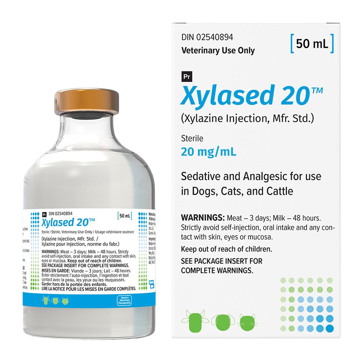 Xylased injection 20 mg/ml 50 ml