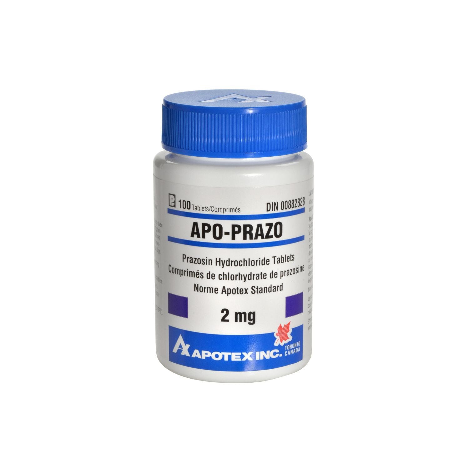 Apo-Prazo tablet 2 mg 100 Tab