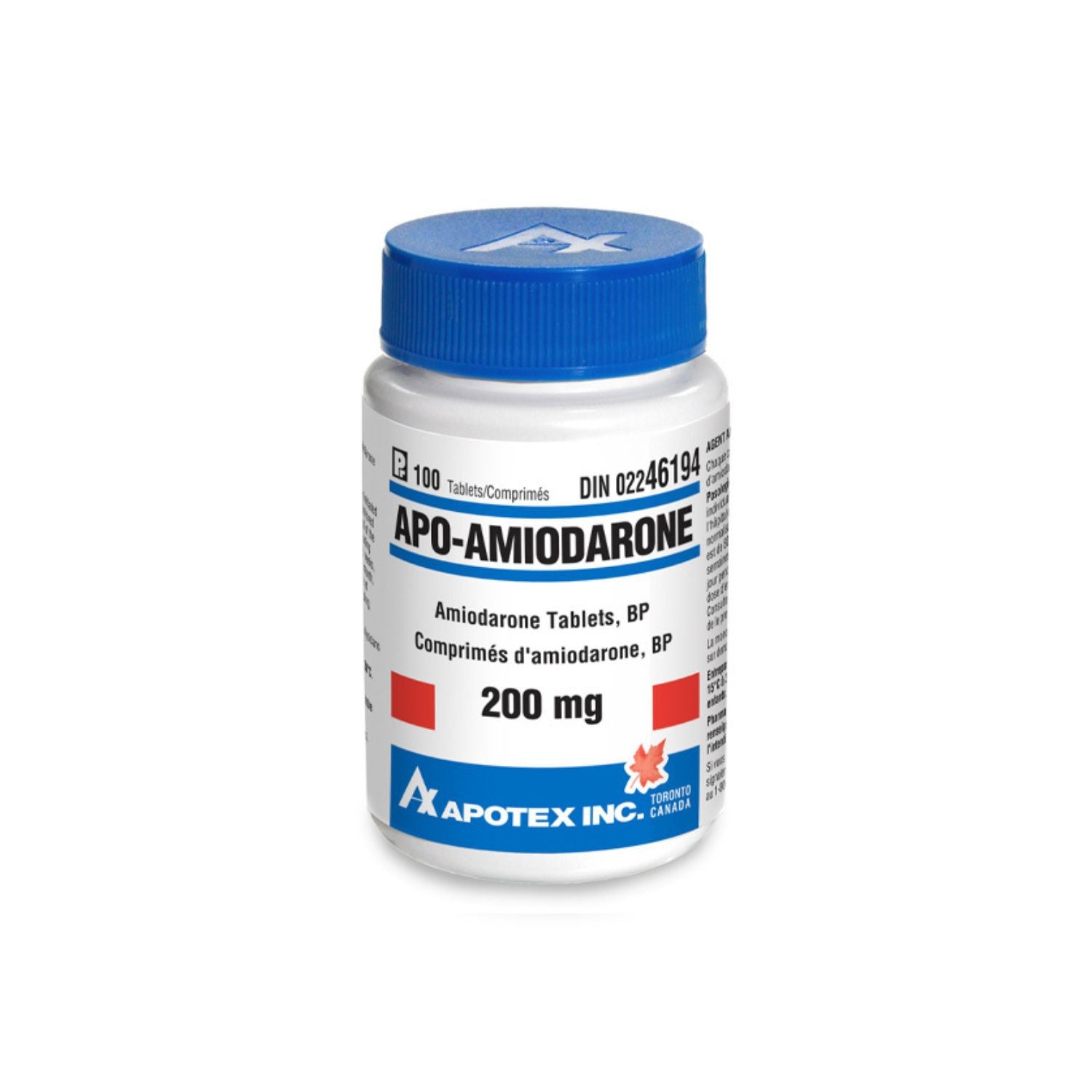 Apo-Amiodarone tablet 200 mg 100 Tab
