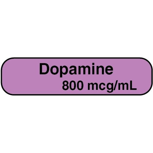 Bilingual labels Dopamine 800 mcg/ml 2 x 500 /Pack