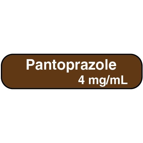 Bilingual labels Pantoprazole 4 mg/ml 2 x 500 /Pack