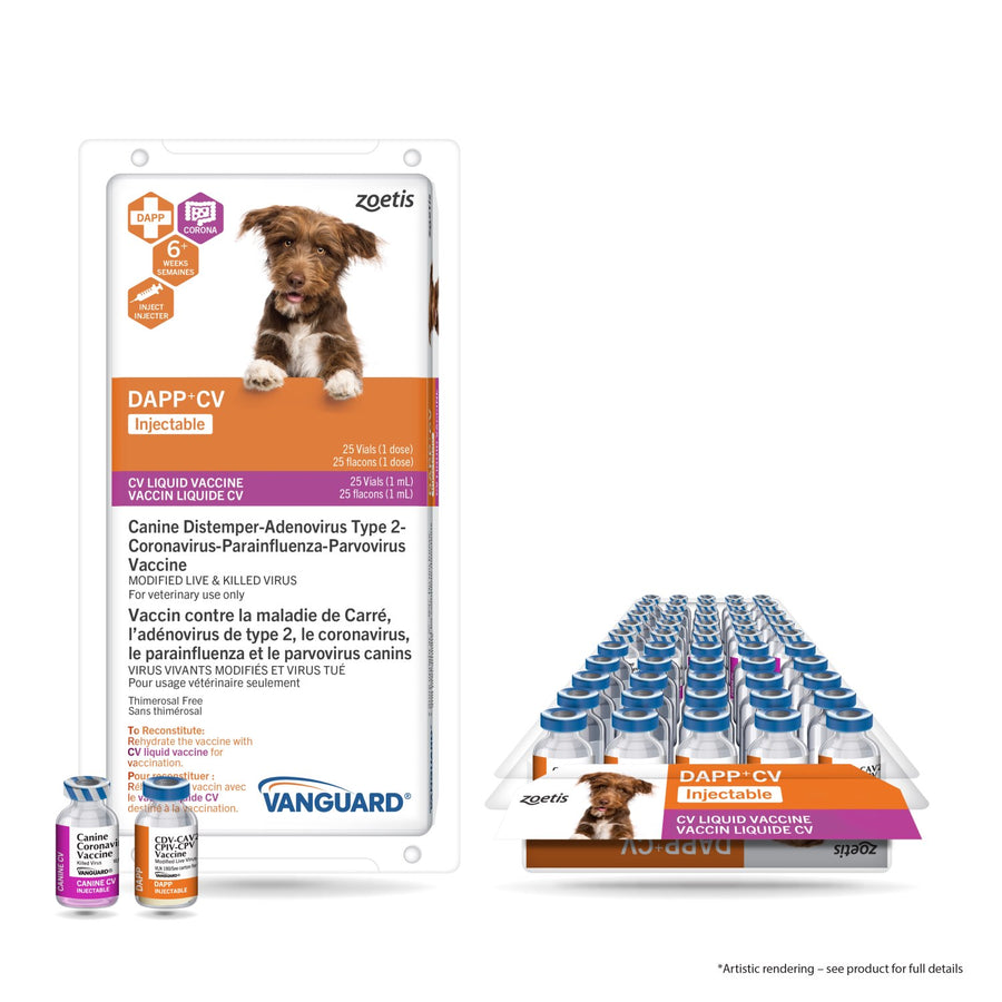 Vanguard DAPP+CV injectable 1 ml/Dose 25 x 1 ml