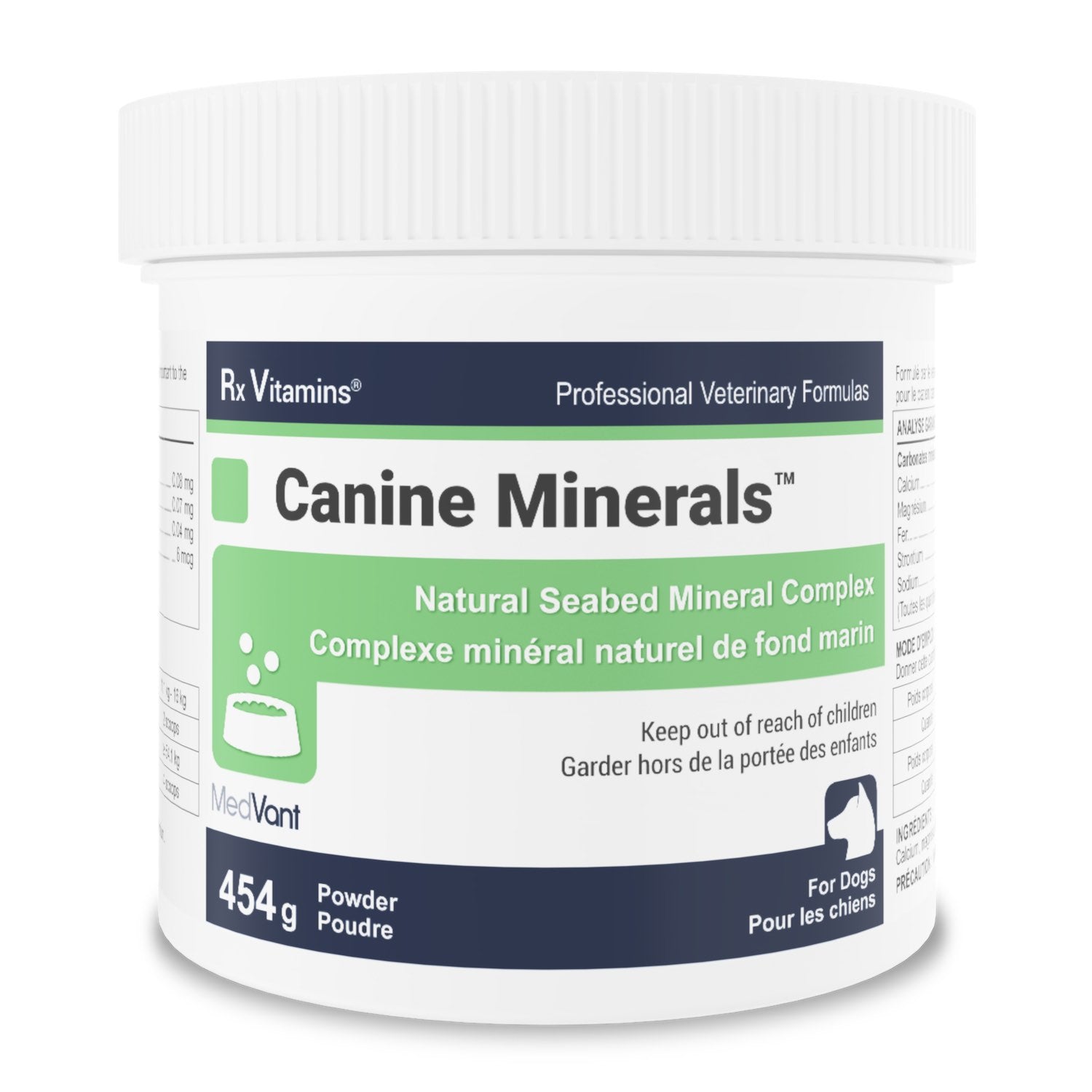 Rx Vitamins Canine Minerals powder for dogs Original 454 g