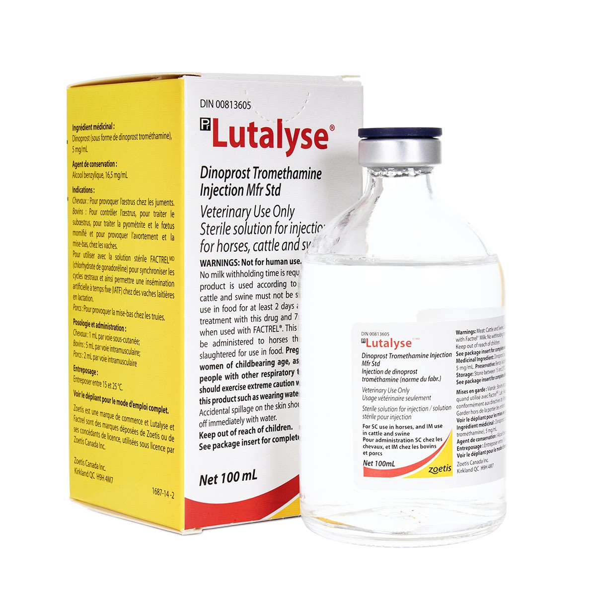 Lutalyse injection 5 mg/ml 100 ml