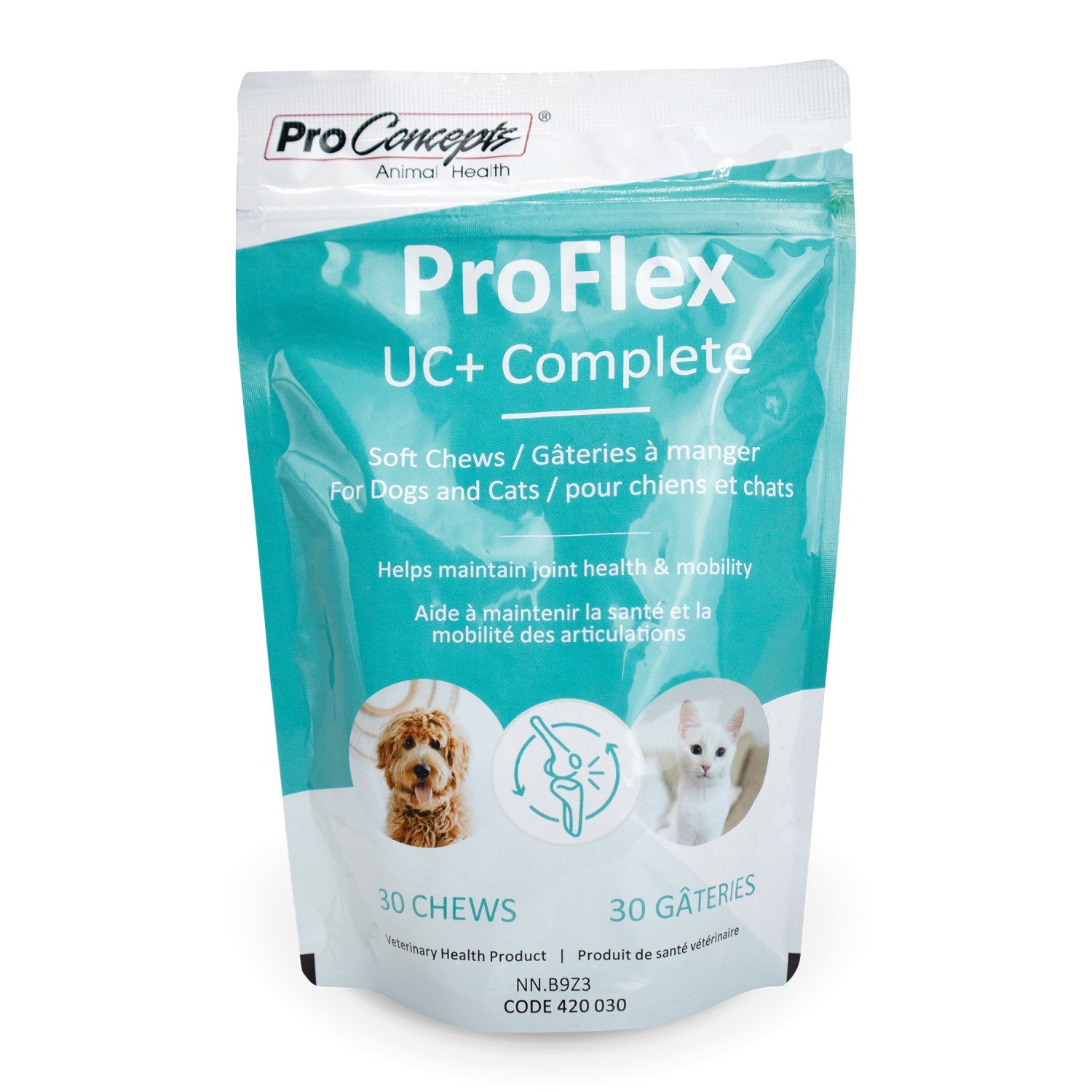 Proflex UC+ Complete soft chews for cats and dogs Beef and Cheese 30 Chews
