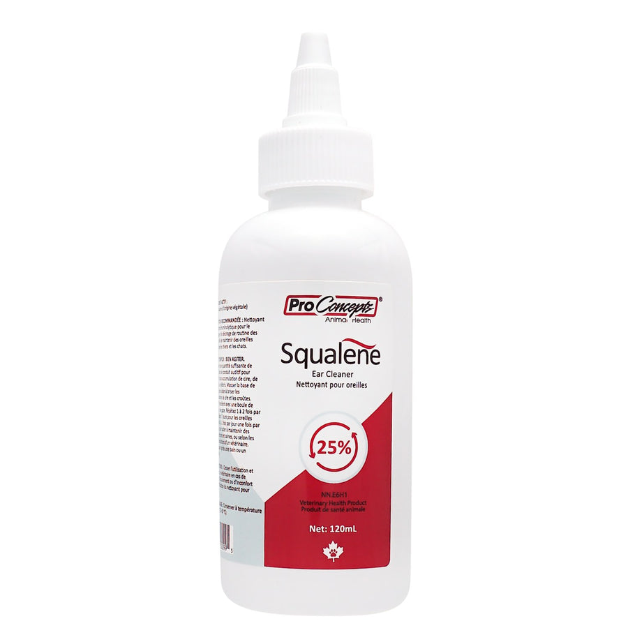 Squalene ear cleaner 120 ml 25 %