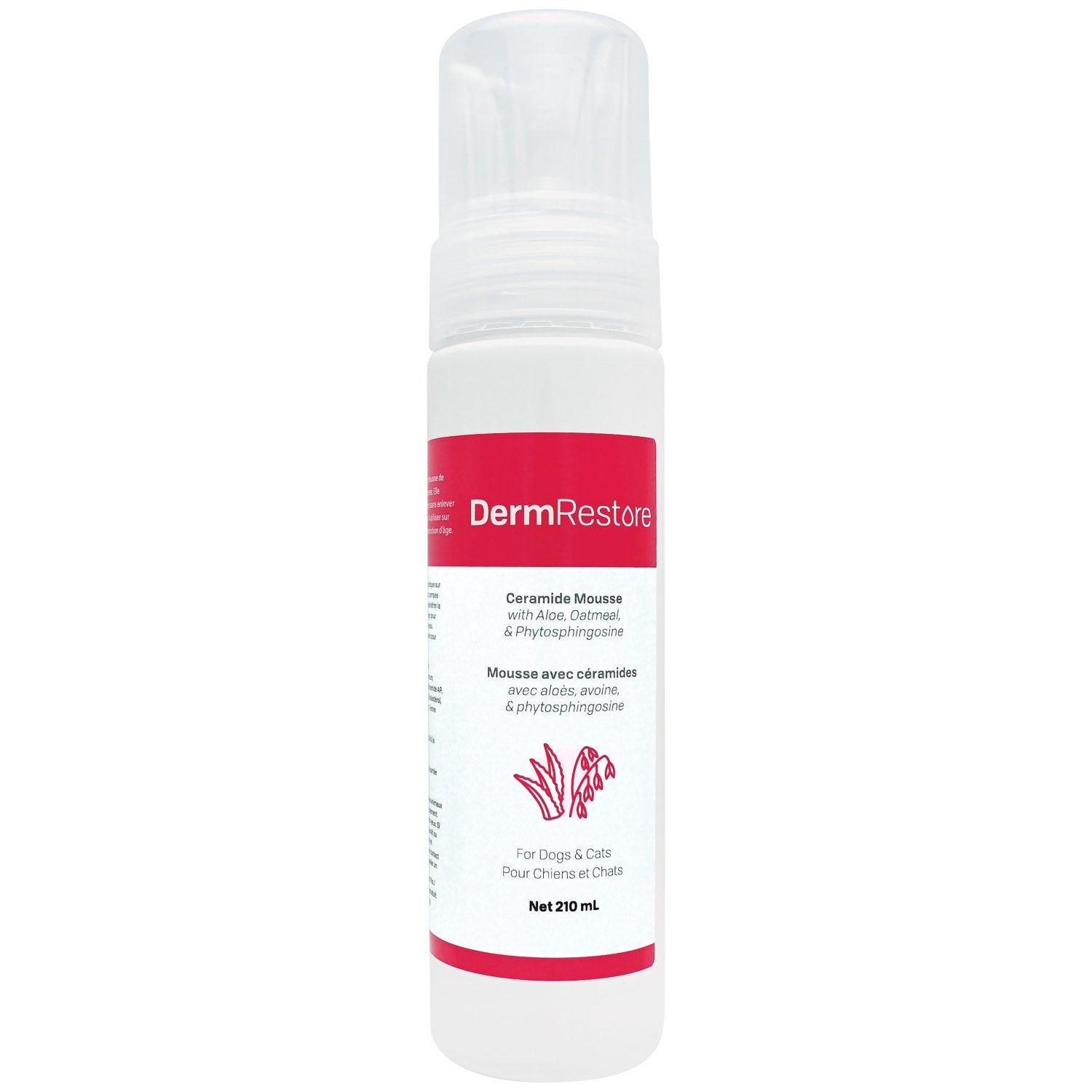 Mousse DermRestore for cats and dogs 210 ml