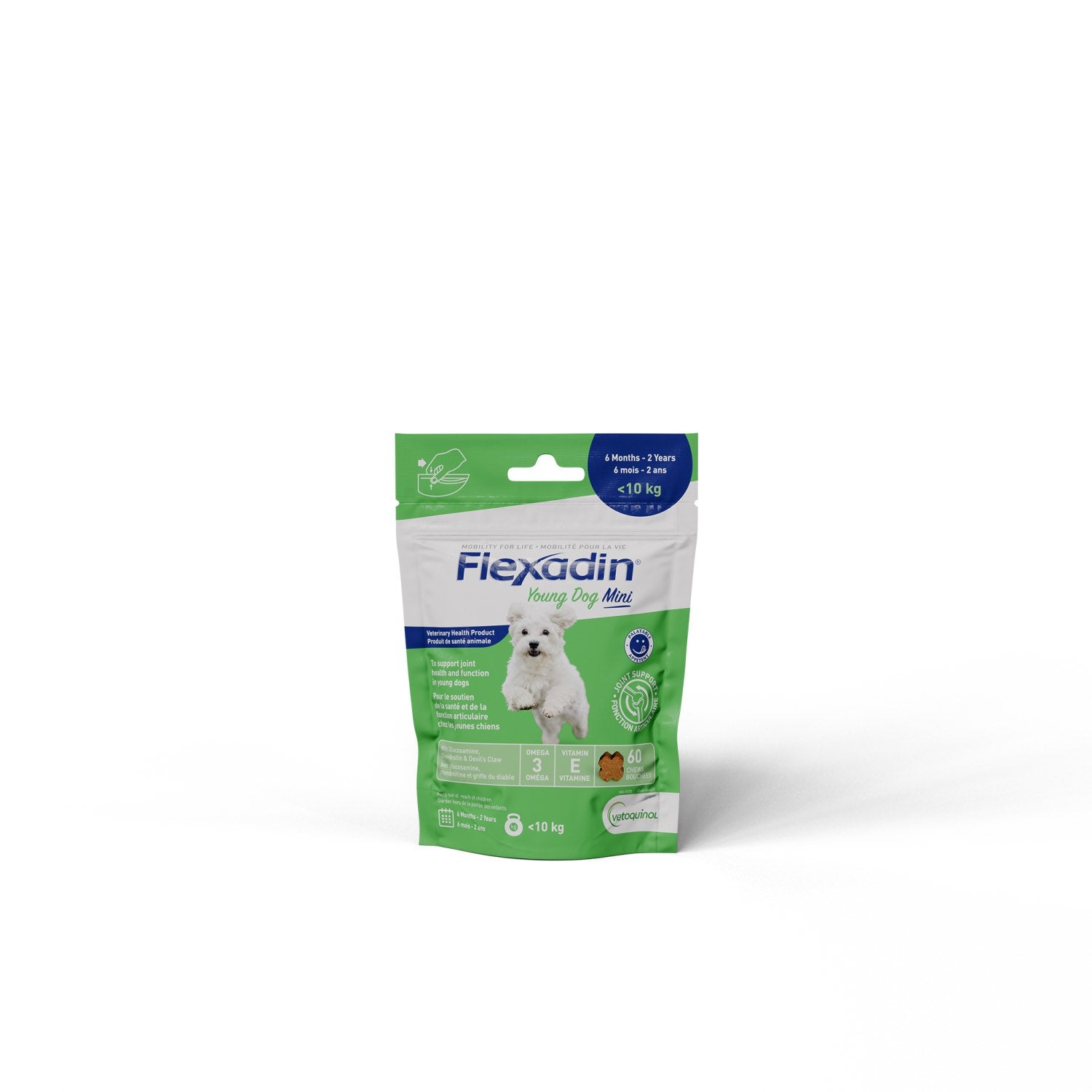 Flexadin Young Dog Mini chews for young dogs Chicken 60 /Pack