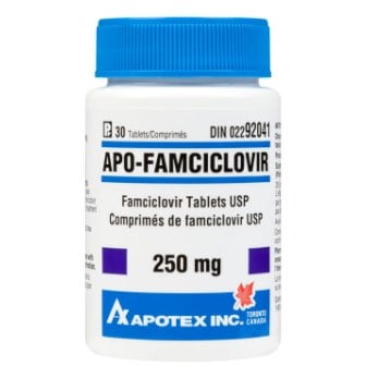 Apo-Famciclovir tablets 250 mg 30 Tab