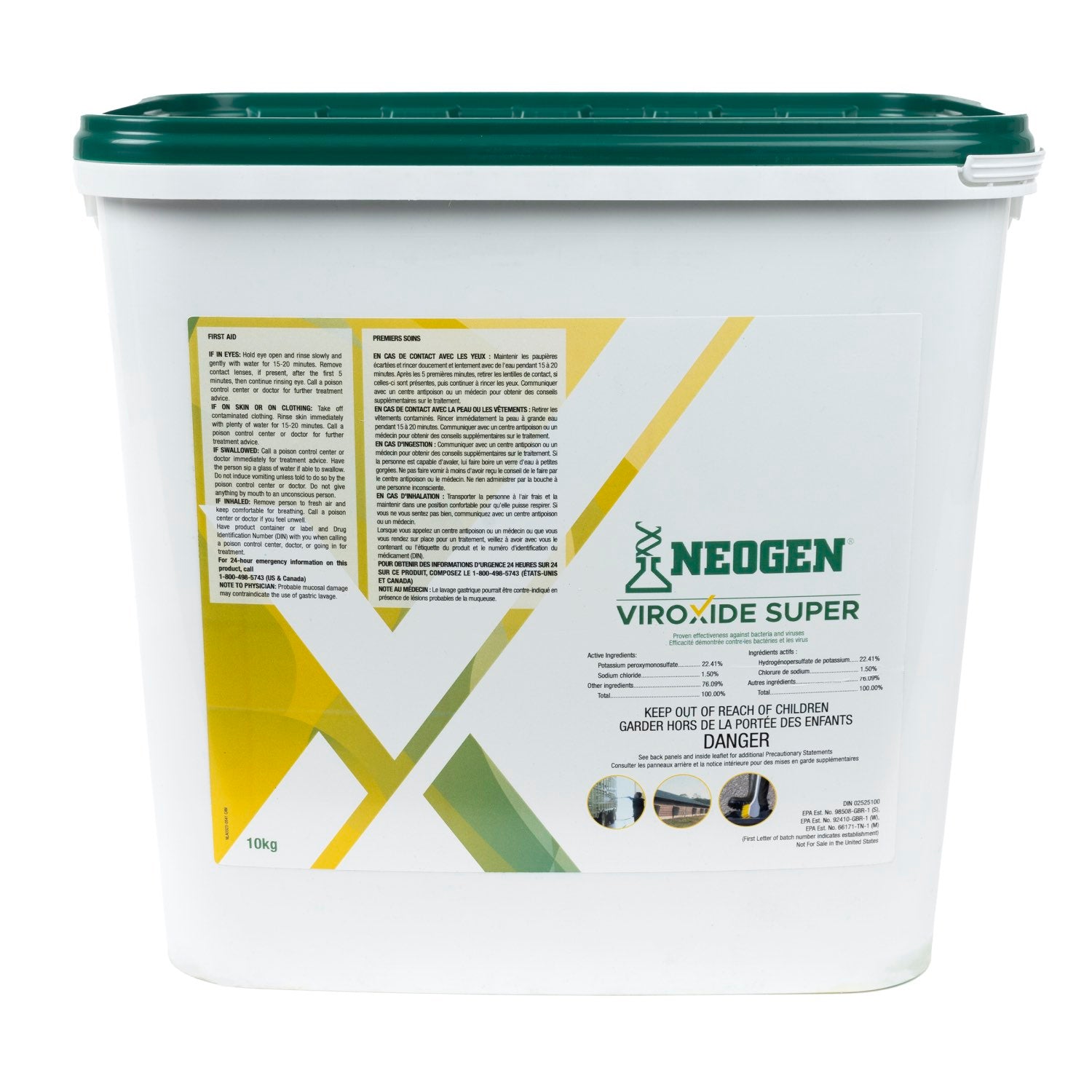 Viroxide Super disinfectant for facility 10 kg 1.5 %