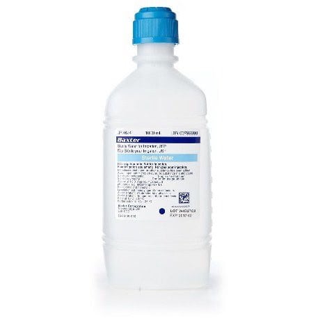 Pour-on sterile water for irrigation Disc. - 1000 ml 100 %
